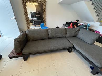L Shape indoor/outdoor sofa.