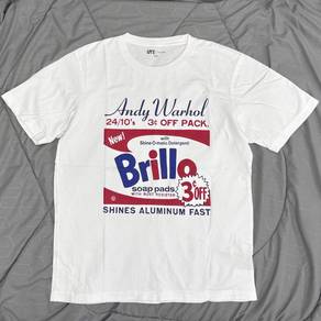Pre-loved Uniqlo x Andy Warhol Tshirt L Size
