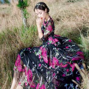 Prom bridesmaid dinner maxi dress gown RBP0220