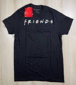 FRIENDS Black Tee #BL1 NEW