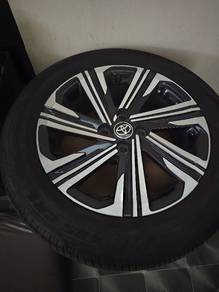 rim and tayer for toyota Ac-100 (E) size195/60/16