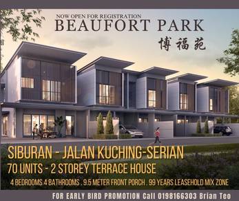 2-storey Terraced House For Sale in Kuching,SWK