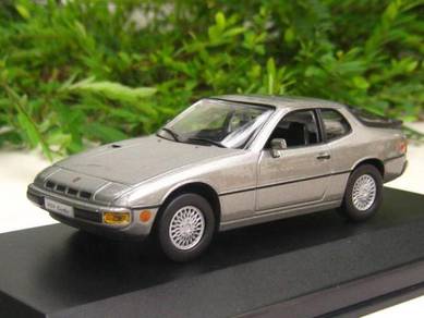 HS 1-43 Diecast Car Porsche 924 Turbo 1978 GREY