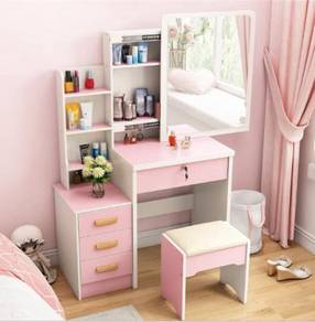 PINK Dressing make up TABLE drawer cosmetic 2