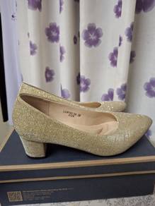 Gold heels