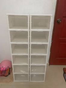 Rak Kasut Bertutup (6Layer)