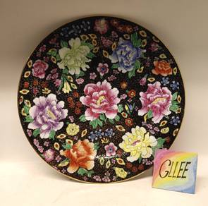 Vintage Canton Porcelain Plate10.2inch 早期广彩瓷盘10.2寸