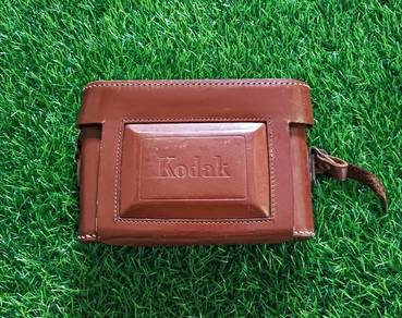 Kodak France vintage camera case bag