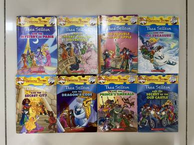 Geronimo Stilton- Thea Stilton set of 8 books