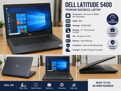 Dell Latitude 5400 i5 8th Gen / 8GB / 256SSD 