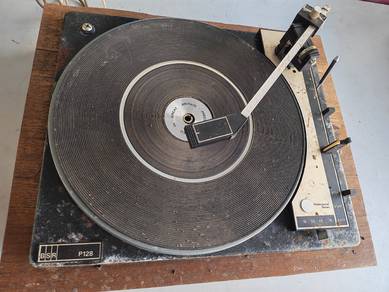 vintage record player