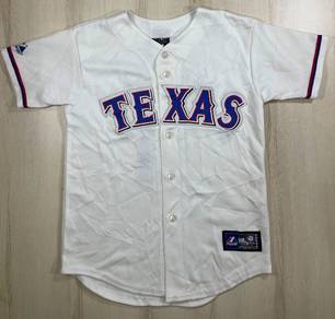 Majestic Youth MLB Texas Rangers Jersey #BT Used