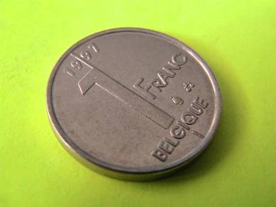 Belgium 1 Franc 1997