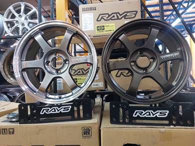 rim 16 VOLK TE37 S-PLUS MYVI JAZZ CITY VIOS