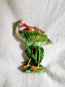 Beautiful bird stork magnet souvenir鸟鹳磁铁