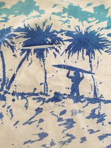 Pocket T-shirt Pipeline surfing fullprint levis