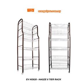 Hagze 6 Layers Metal Kitchen & Dish Rack