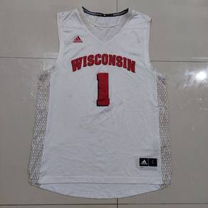 Adidas Wisconsin Badgers NCAA Basketball Jersey 