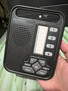 Maxtone 4-Channel Wireless Intercom | Second Hand