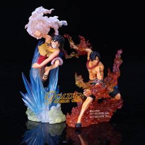 One Piece Battle Monkey D Luffy / Ace Anime figure