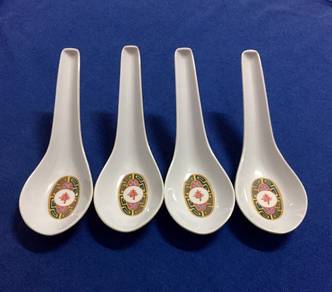Melamine Soup Spoons - Set of 4 - New
