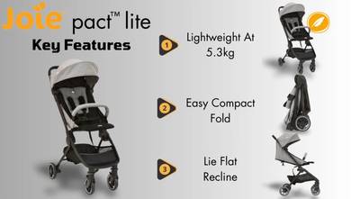 Joie Pact Lite Lightweight Baby Stroller