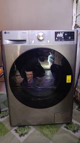 LG mesin basuh front load 2in 1 10/6kg
