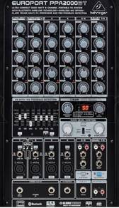 Behringer Europort PPA2000BT 8-channel Portable PA