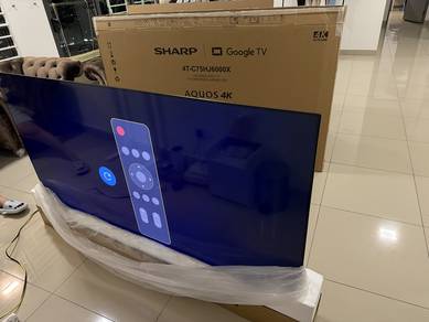 SHARP 75” Google TV 4K UltraHD (4T-C75HJ6000X)