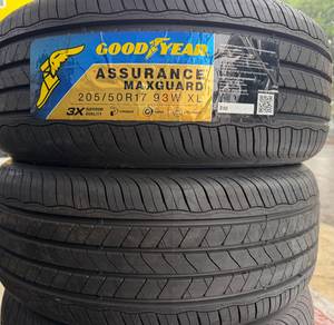 205/50/17 Goodyear —Tayar baru— Tahun2024