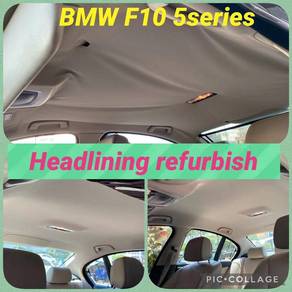 Car roof headlining refurbish bumbung kereta