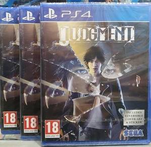 NEW PS4 Game Judgement Judgment Judge Eyes Yakuza