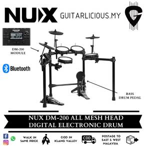 NUX DM-200 All Mesh Head Digital Electronic Drum