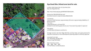Mixed Development Land in Sibu, SWK