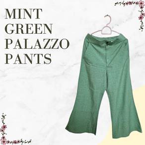 Mint Green Palazzo Pants