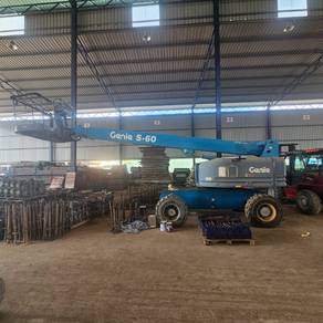 Genie S60 Boomlift With PMA and low working hour