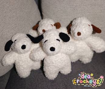 Handmade Crochet Snoopy Doll Plushie