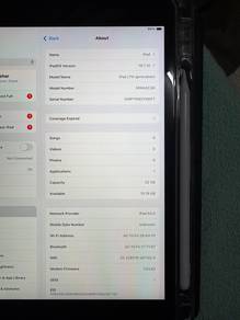 iPad 7 32GB WiFi + Cellular — Siap Guna!