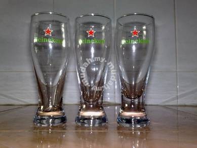 Cawan gelas mini heineken miniature glass mug cup