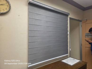 PASANG ZEBRA BLIND CURTAIN l langsir zebra l
