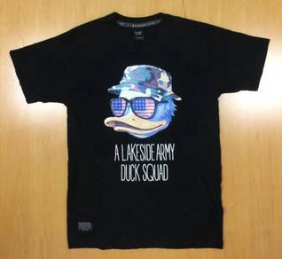 B One Soul Duck Dude Full Print Tee #7 Used