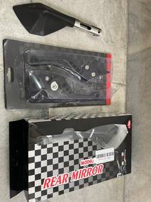 side mirror n lever clutch