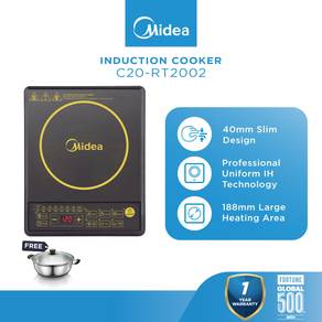 Midea C20RT2002 Induction Cooker w/SS Pot