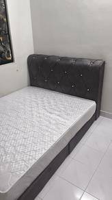 katil dn tilam 8inci 2 tahun warranty tilam sja