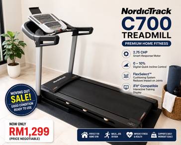 Premium NordicTrack Treadmill For Sale