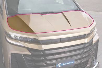 Toyota AGH40 TAHA40 Alphard Vellfire Kuhl Bonnet