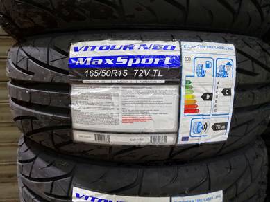 165/50/15 Vitour Neo MaxSport Tyre 2026 Tayar