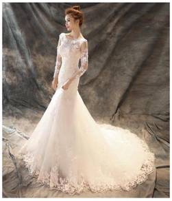 Wedding bridal white dinner dress gown RB0238