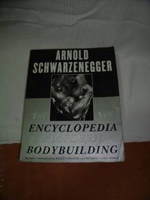 arnold schzenneger encylpedia of bodybuilding .