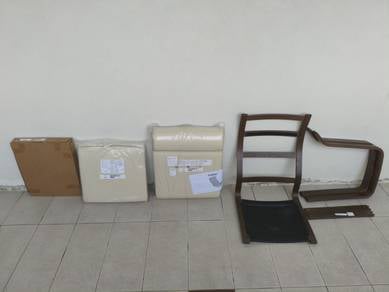  IKEA POÄNG leather Chair 